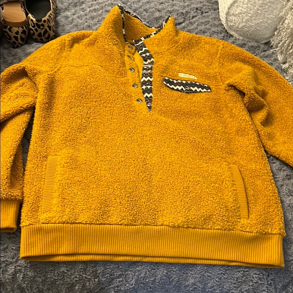 Cinch fleece ladies large EUC